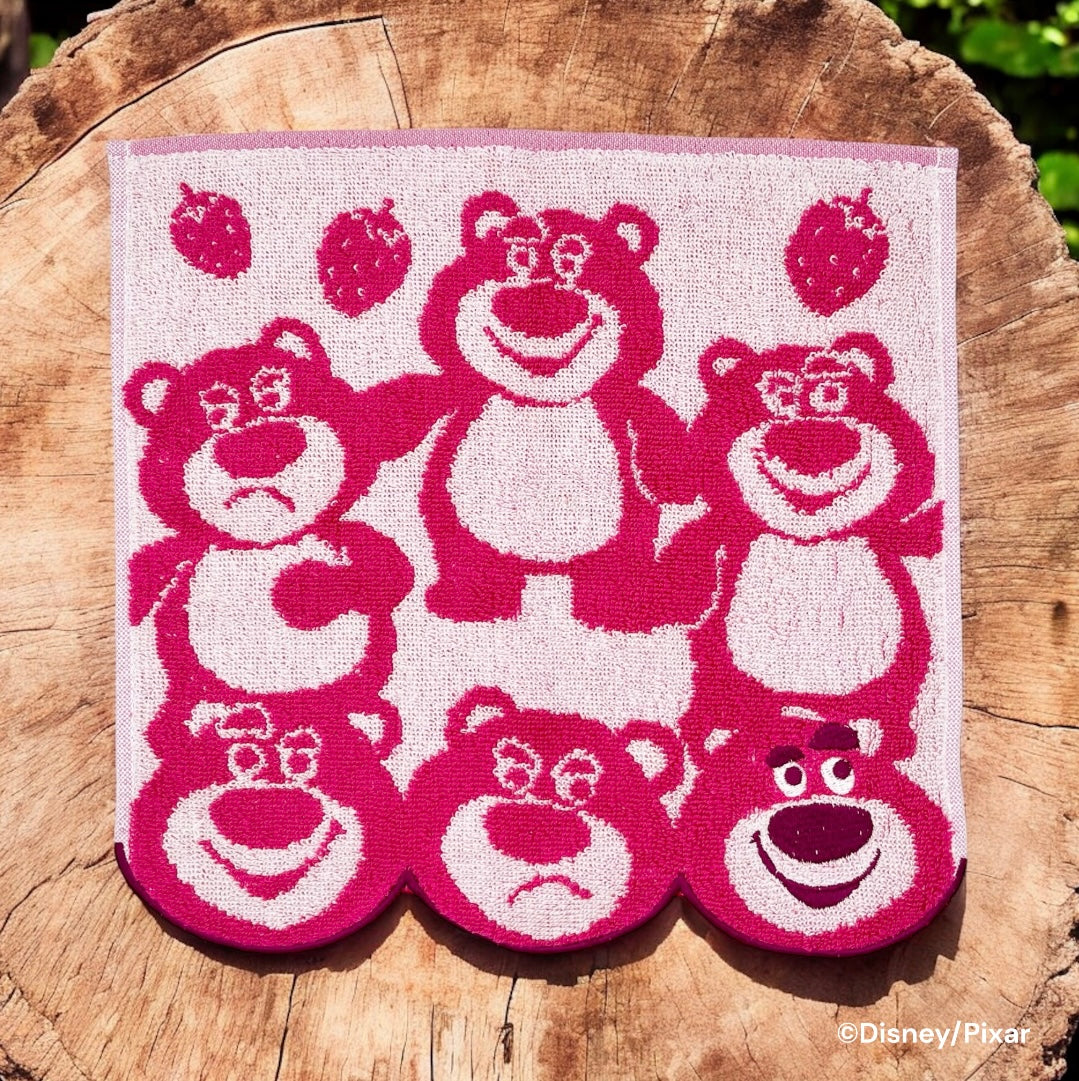 ミニタオル アングリーフェイス トイストーリー ロッツォ