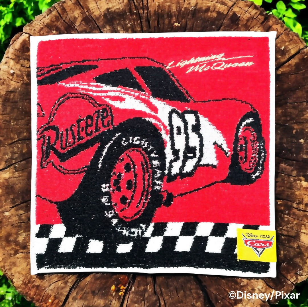 ミニタオル チェッカーレッド カーズ