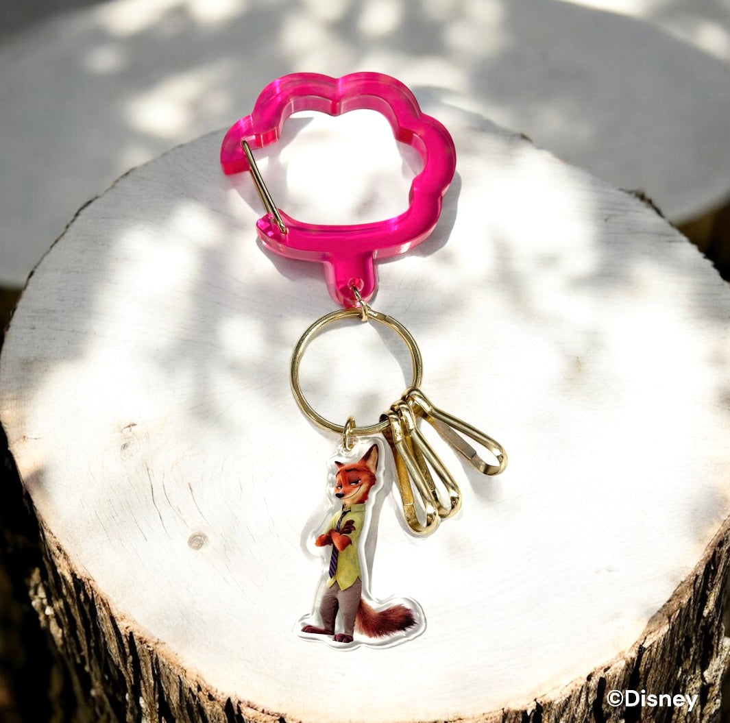 アクリルカラビナチャーム ズートピア ニック・ワイルド – ザッカニア