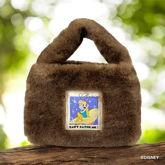 ラベルファーショルダーバッグ クラリス