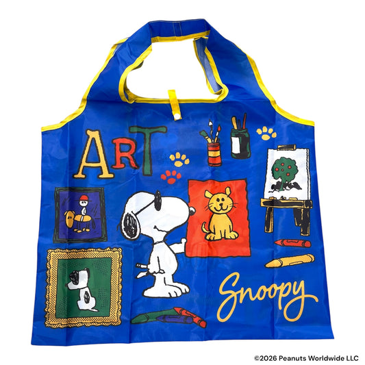 ショッピングバッグ アート スヌーピー