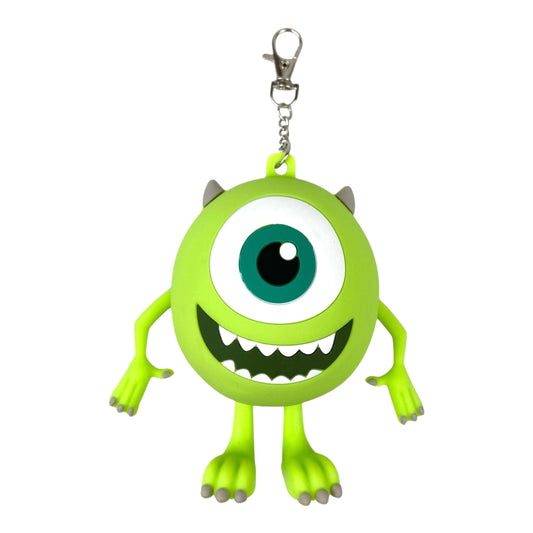 ポーチ付きエコバッグ ソリッドライトブルー モンスターズ・インク マイク