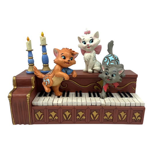 【Disney Traditions】キトゥンズピアノ おしゃれキャット