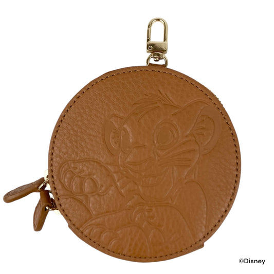 本革ラウンドポーチ ライオン・キング シンバ