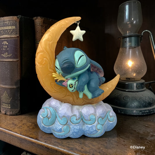 <アウトレット>【Disney Traditions】スティッチ ムーン スクランプ
