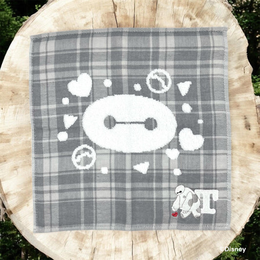 タオルハンカチ イニシャルチェック ベイマックス(T)