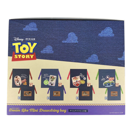 【1BOX 8個入り】シークレットデニムライクミニ巾着 トイ・ストーリー