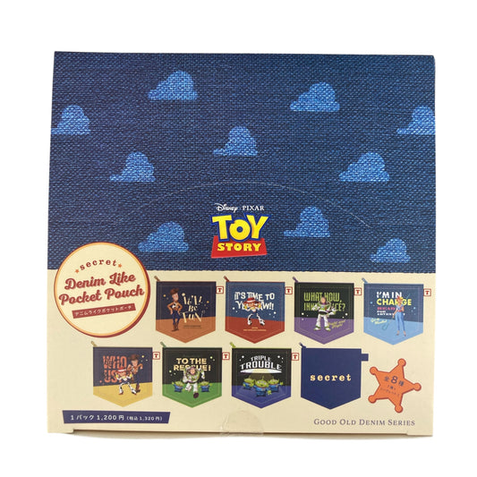 【1BOX 8個入り】シークレットデニムライクポケットポーチ トイ・ストーリー