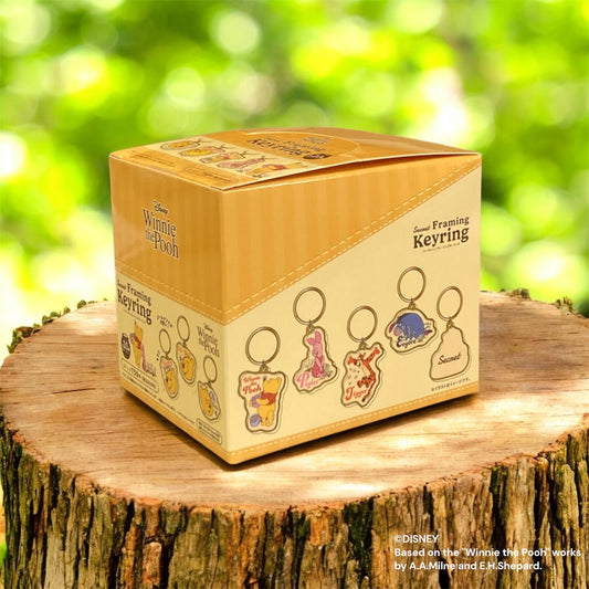 【BOX 10個入り】シークレットフレーミングキーリング くまのプーさん
