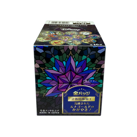 【BOX 10個入り】金バッジ ディズニーキャラクター マルチ4