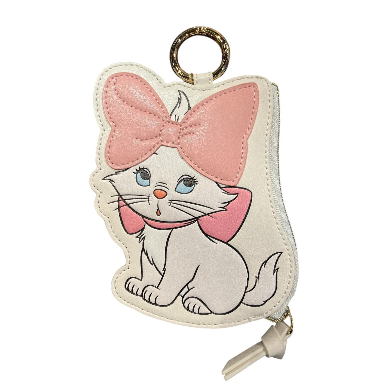 ダイカットフラットポーチ　マリー　おしゃれキャット