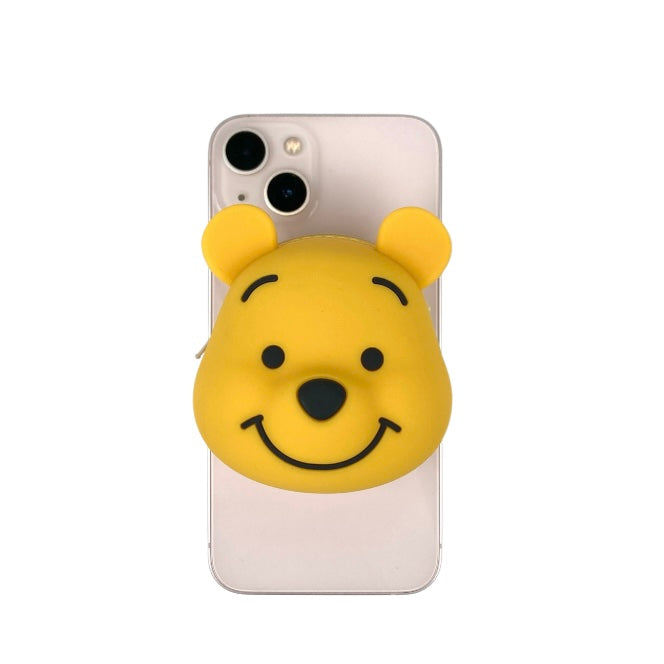 MagSafe対応 シリコンポーチ　くまのプーさん