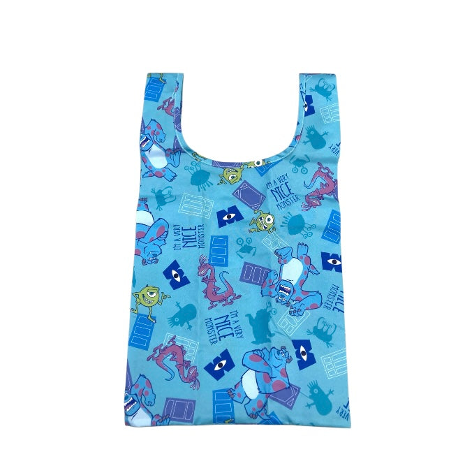 ポーチ付きエコバッグ　エネルギーモンスター　モンスターズ・インク