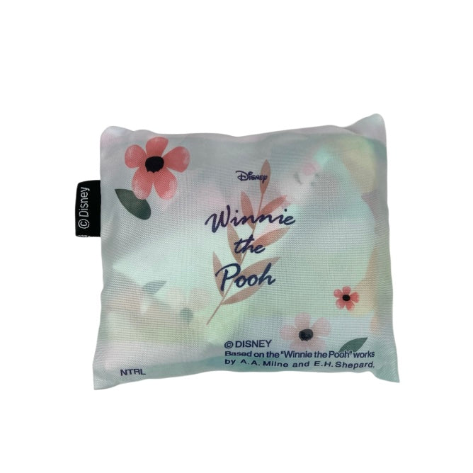 折りたたみエコバッグ　くまのプーさん　Flower path