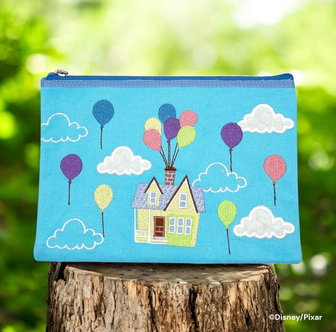 ポーチ　パープルグレープ　カールじいさんの空飛ぶ家