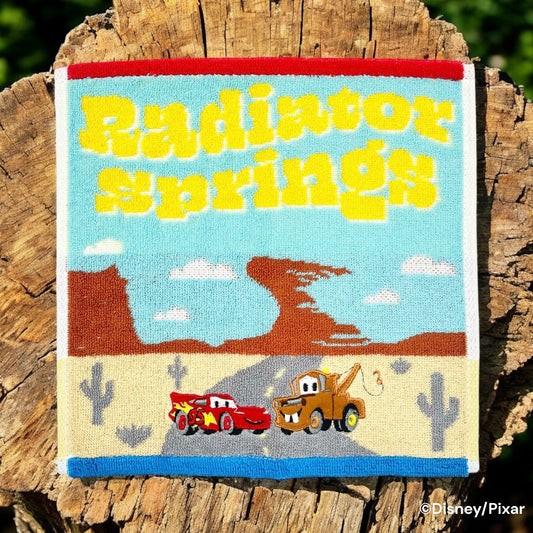 ミニタオル　ラジエータースプリングス　カーズ