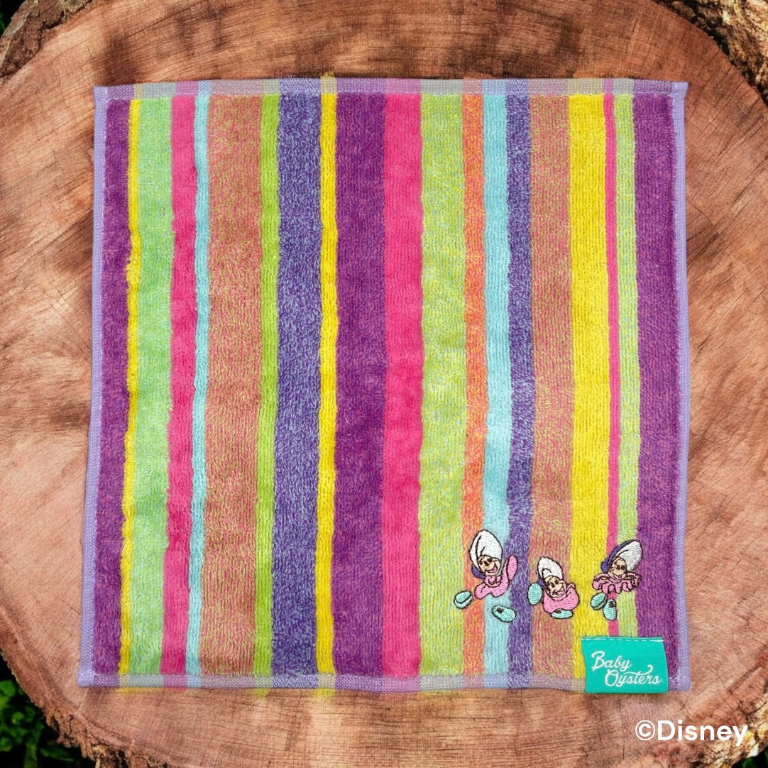 ミニタオル　パープルキュリアス　ヤングオイスター