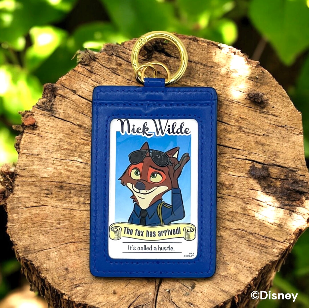 警察手帳風パスケース　ズートピア　ニック