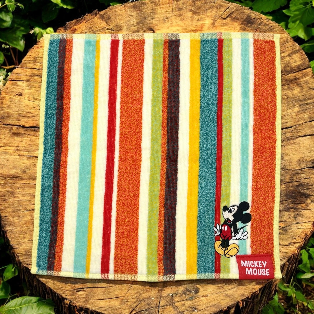 ミニタオル　びっくり　ミッキーマウス