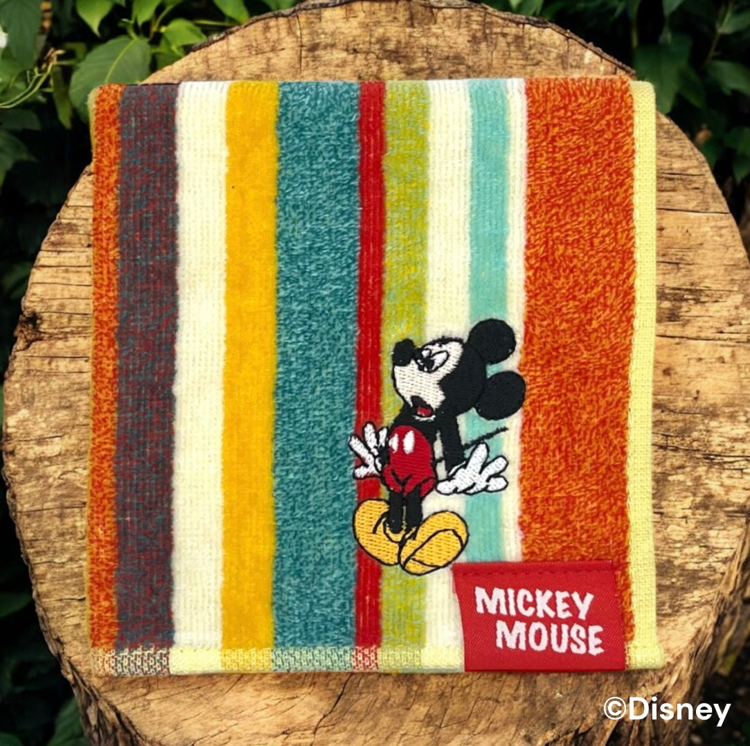 ミニタオル　びっくり　ミッキーマウス