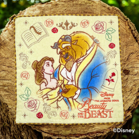 ミニタオル　ローズデイズ　美女と野獣