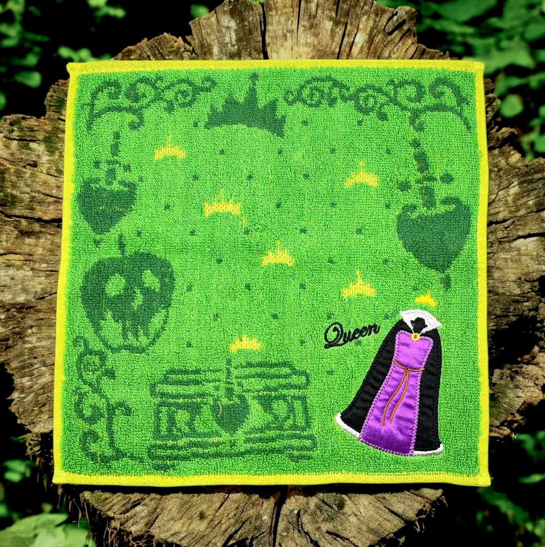 ミニタオル　ダーク　クイーン　ヴィランズ