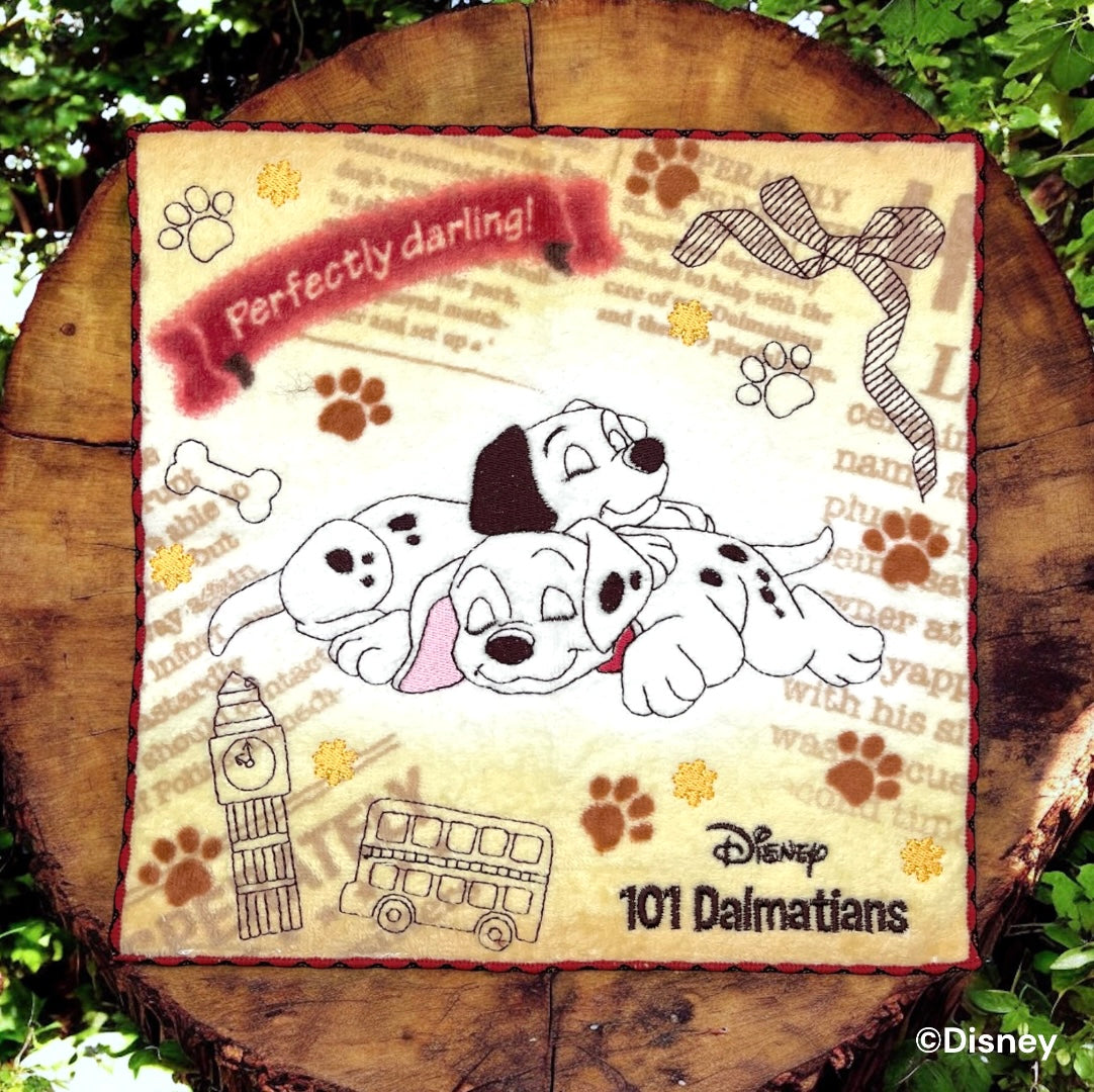 ミニタオル　ウォータードッグズ　101匹わんちゃん