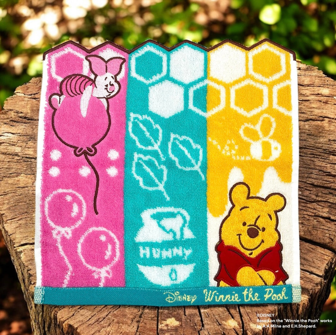 ミニタオル　シャンブル　くまのプーさん