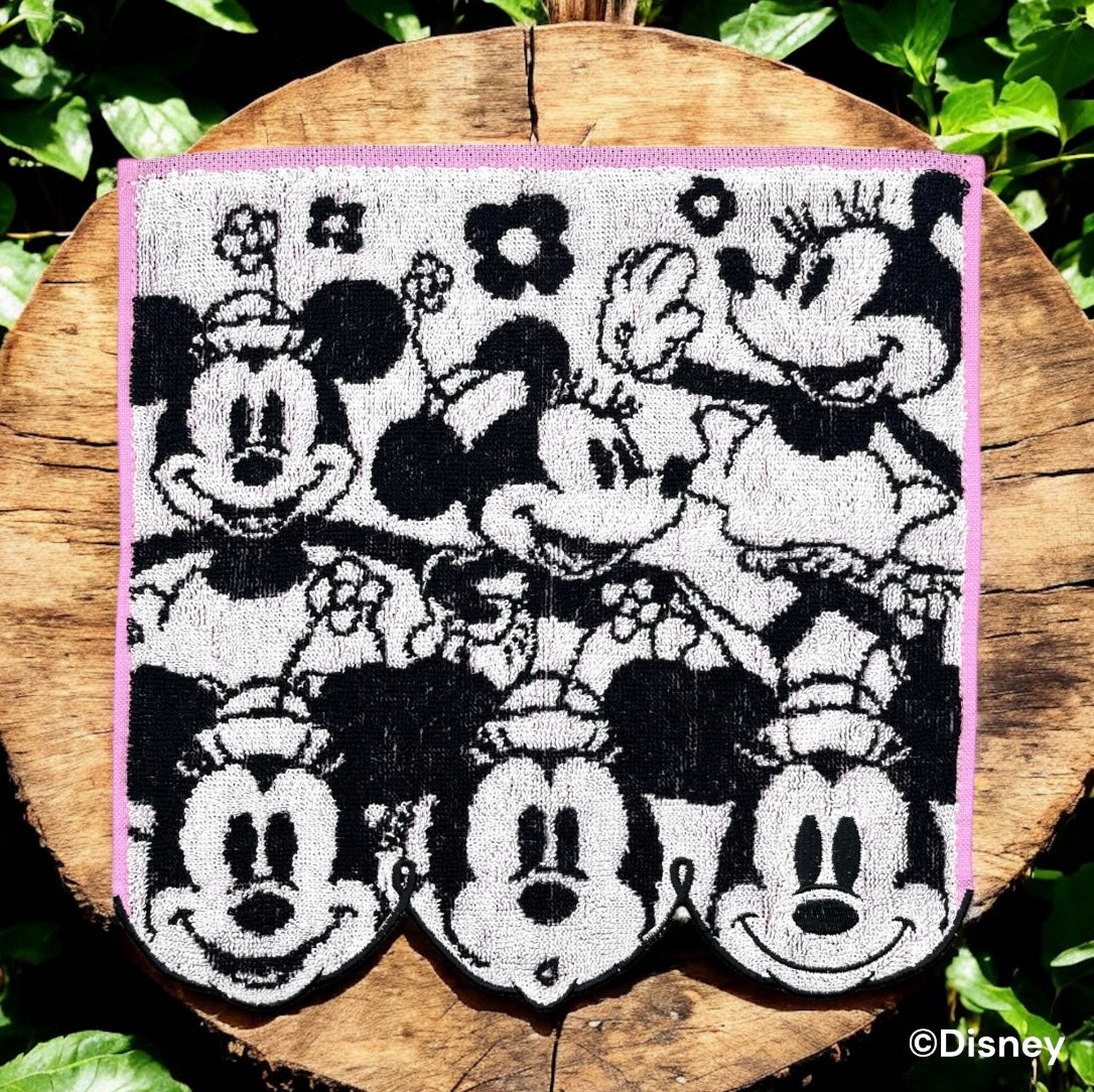 ミニタオル　フェミニンフェイス　ミニーマウス