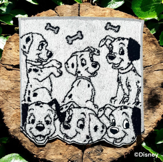 ミニタオル　ハピネスフェイス　101匹わんちゃん