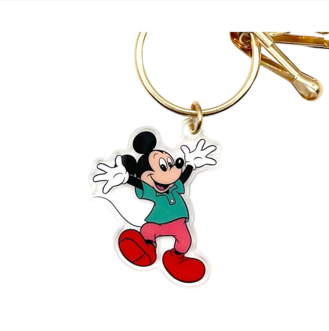 アクリルカラビナチャーム　ミッキーマウス