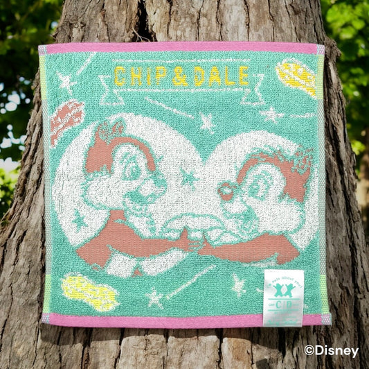 ミニタオル　ツインズパステル　チップ＆デール