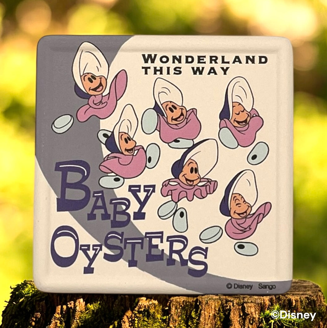 吸水コースター　ベビーオイスター