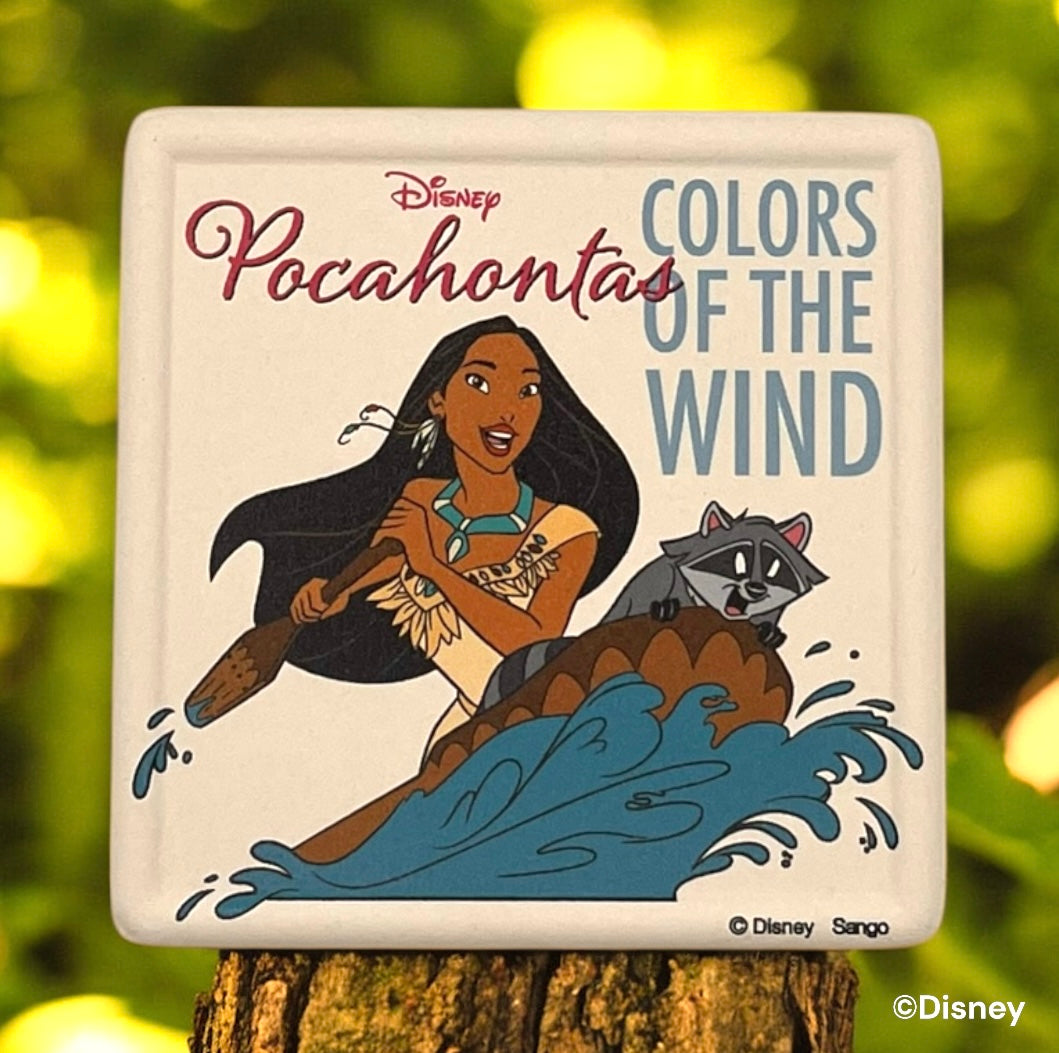 吸水コースター　ポカポンタス