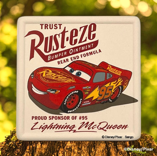 吸水コースター　ライトニング・マックィーン