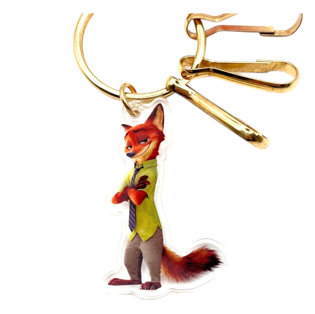 アクリルカラビナチャーム ズートピア ニック・ワイルド – ザッカニア