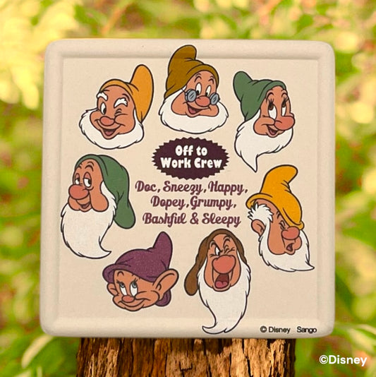 吸水コースター　7人のこびと