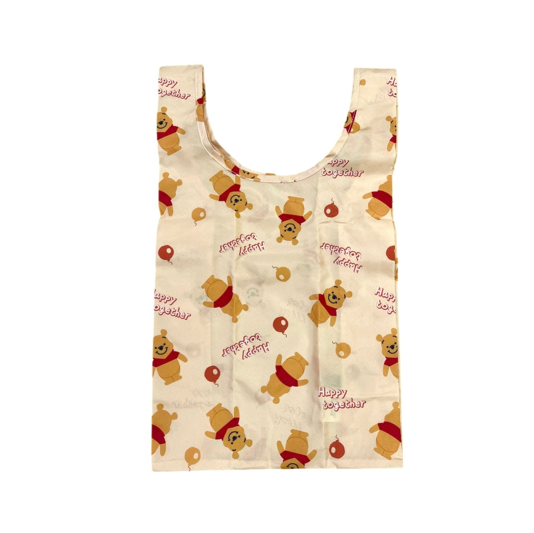 ポーチ付きエコバッグ　ソリッドハニー　くまのプーさん