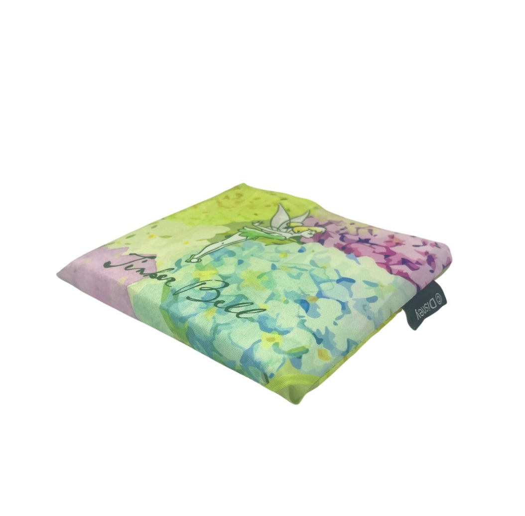 折りたたみエコバッグ　ピーターパン　あじさいとティンカー・ベル