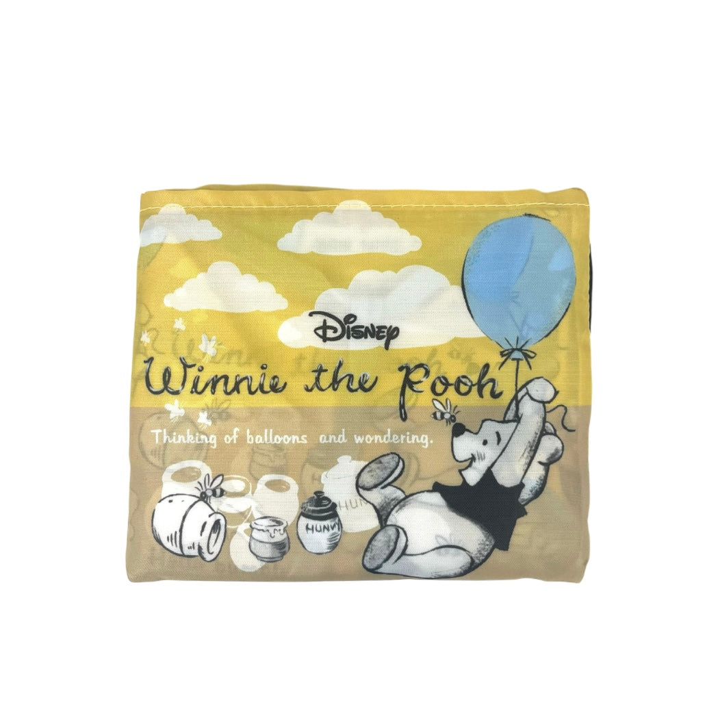 折りたたみエコバッグ　くまのプーさん　風船とプーさん