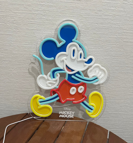 LEDネオンライト　ミッキーマウス