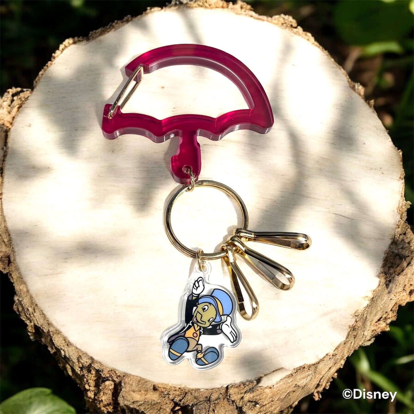 アクリルカラビナチャーム　ジミニー・クリケット