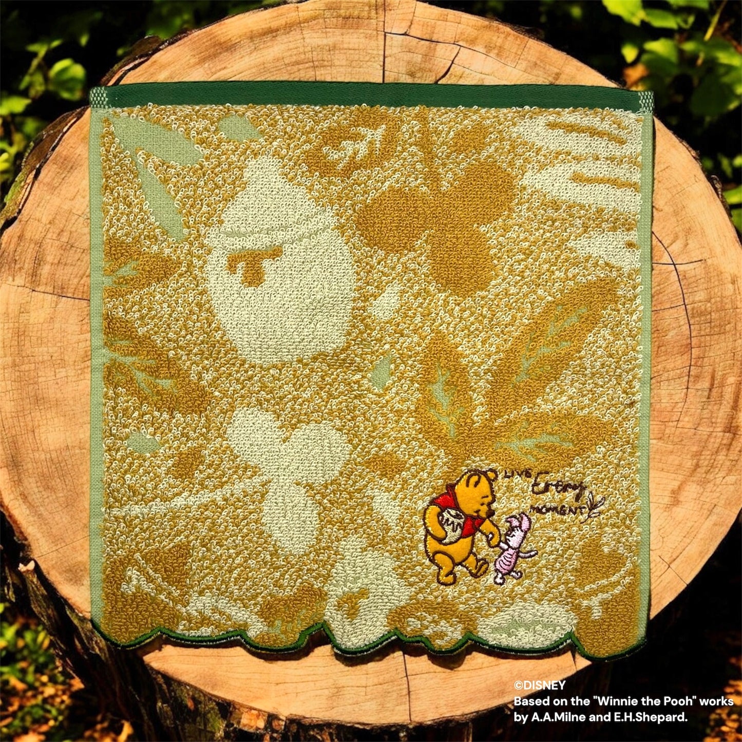 ミニタオル　ナチュラハニー　くまのプーさん