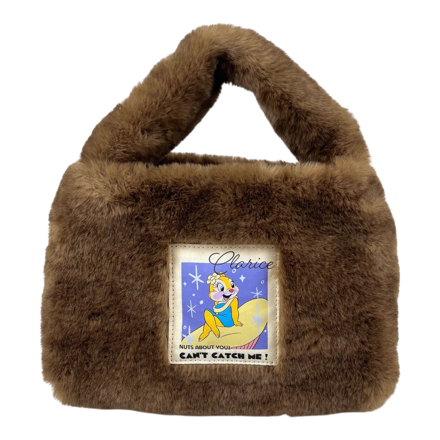 ラベルファーショルダーバッグ　クラリス