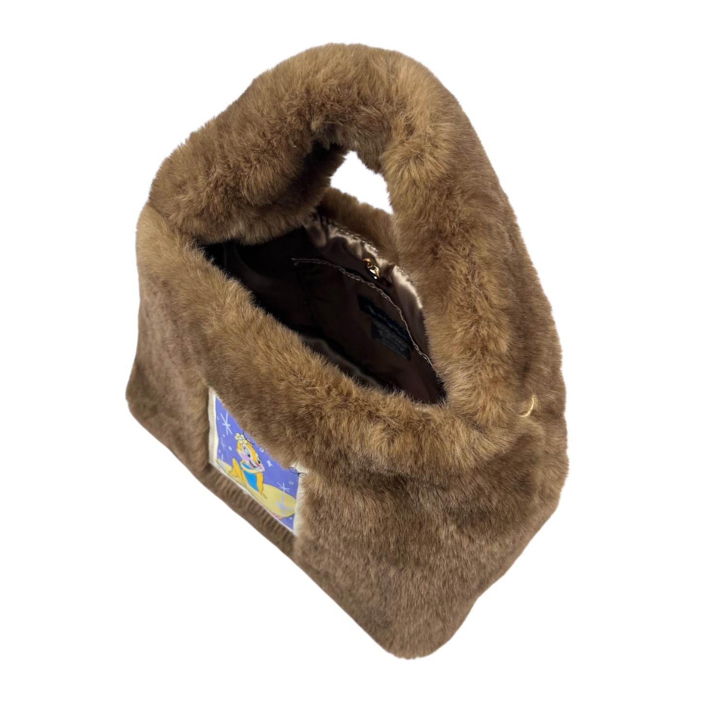 ラベルファーショルダーバッグ　クラリス