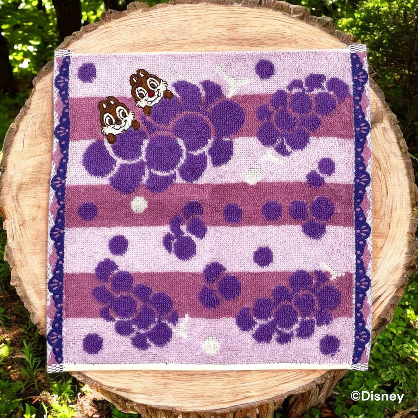 ミニタオル　ジューシーフルーツ　チップ＆デール