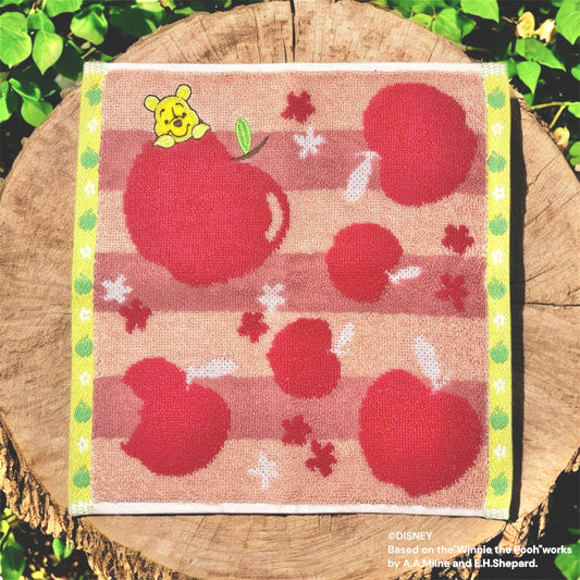 ミニタオル　ジューシーフルーツ　くまのプーさん