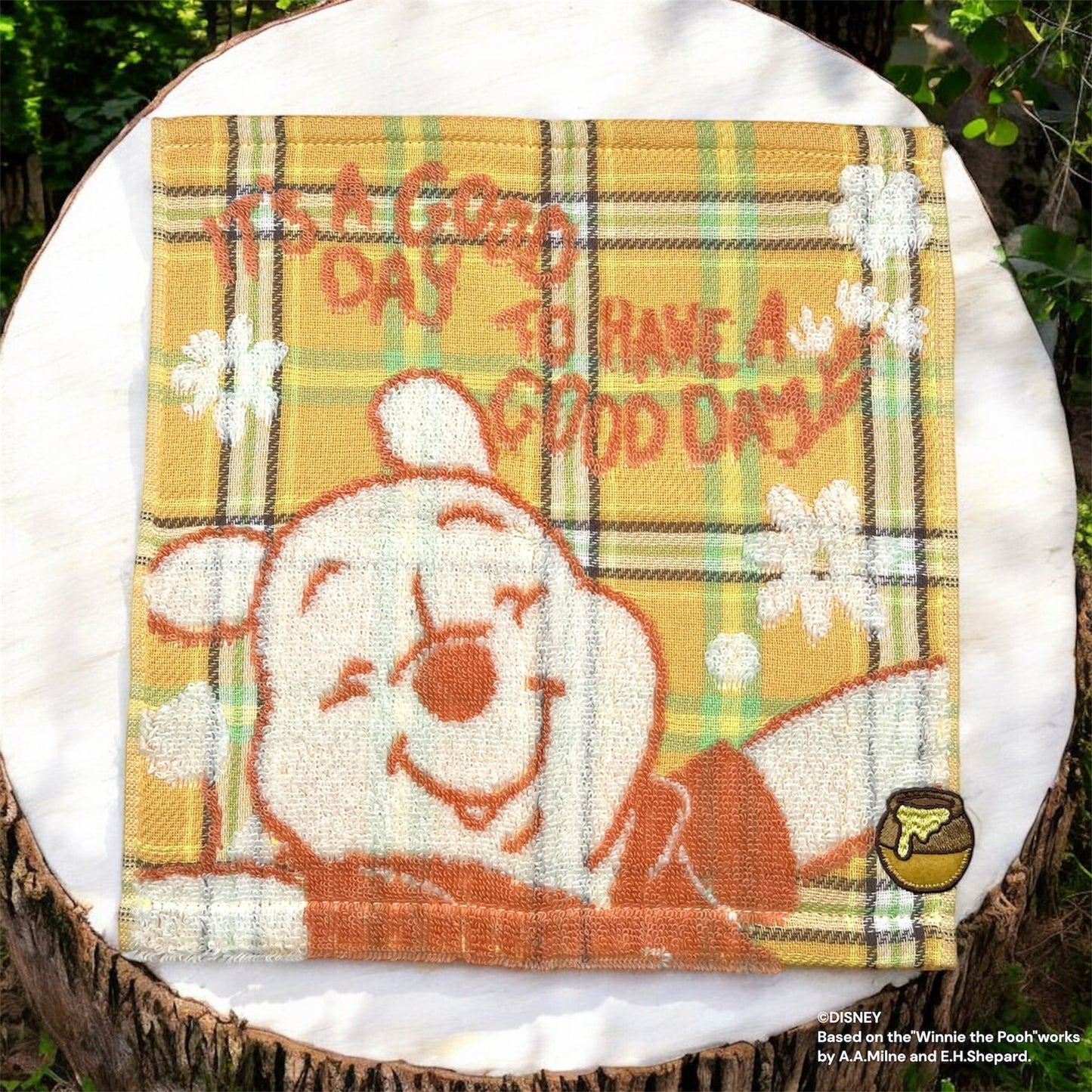ミニタオル　Happy Day　くまのプーさん