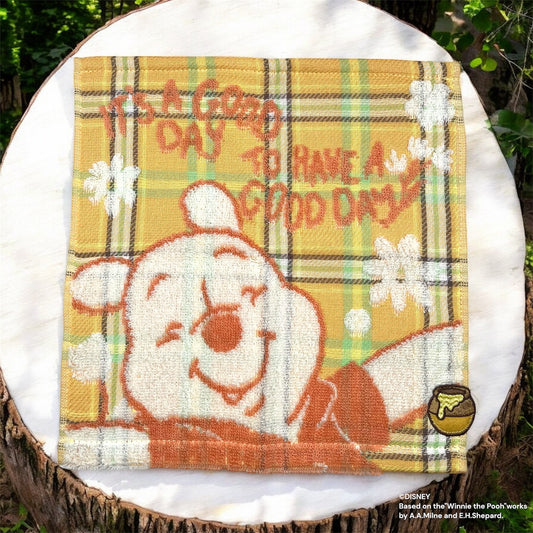 ミニタオル　Happy Day　くまのプーさん