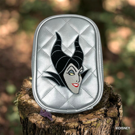 キルティングフェイスポーチ　ヴィランズ　マレフィセント